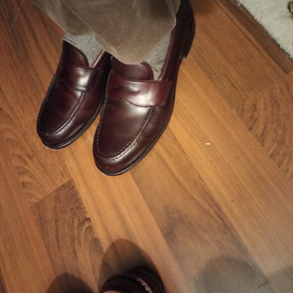 Meermin Burgandy Shell Cordovan 12 - Picture 11 of 12